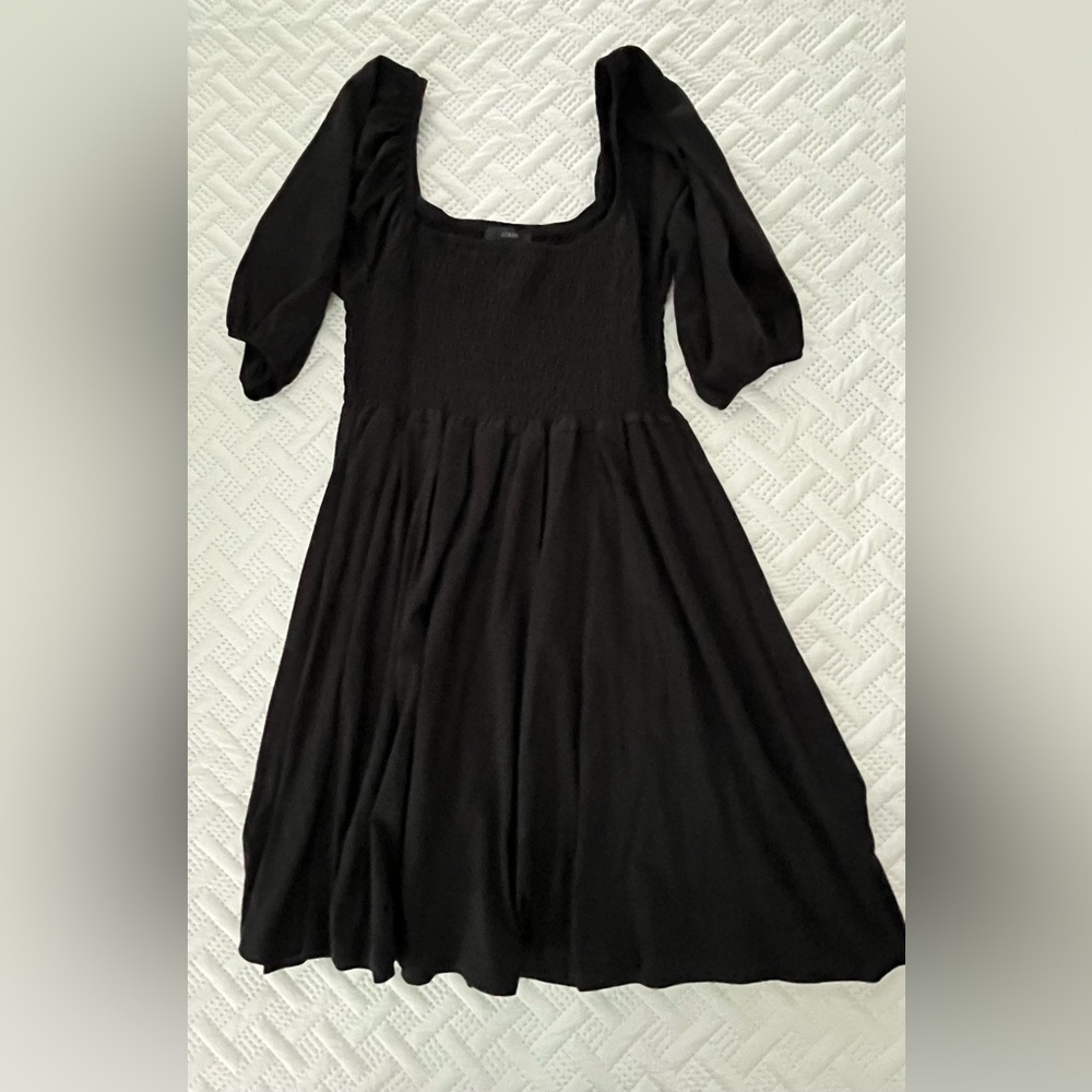 Black summer dress